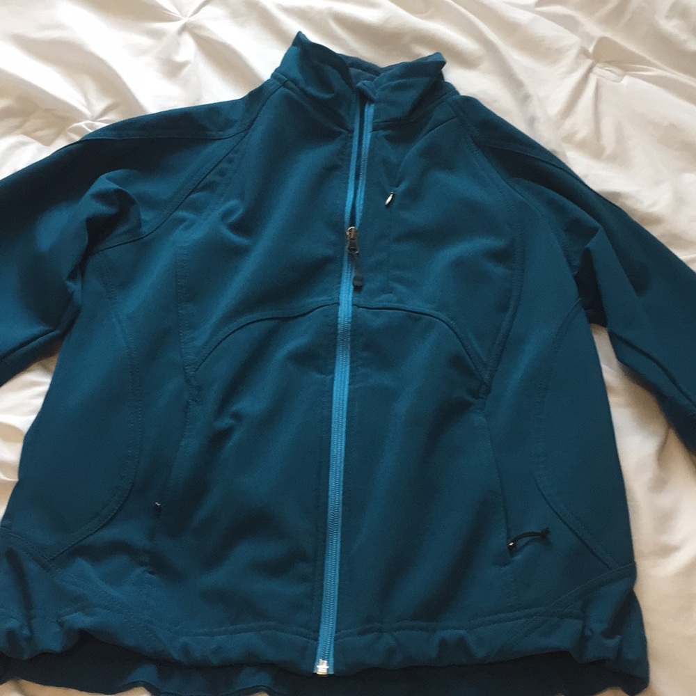 Black Diamond Medium Turquoise Shell Jacket